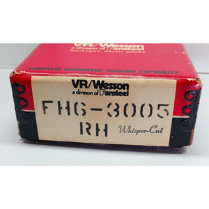 VR/Wesson Whisper-Cut Indexable Bore Bevel Edge Face Mill Cutting Head NEW